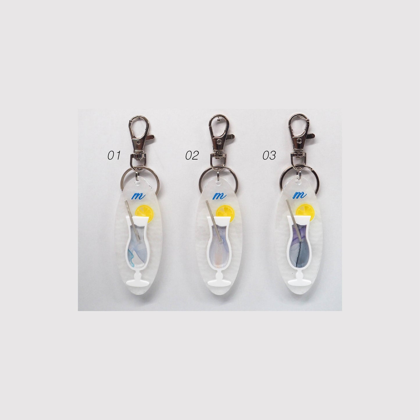 Cafe:Cocktail Keychain