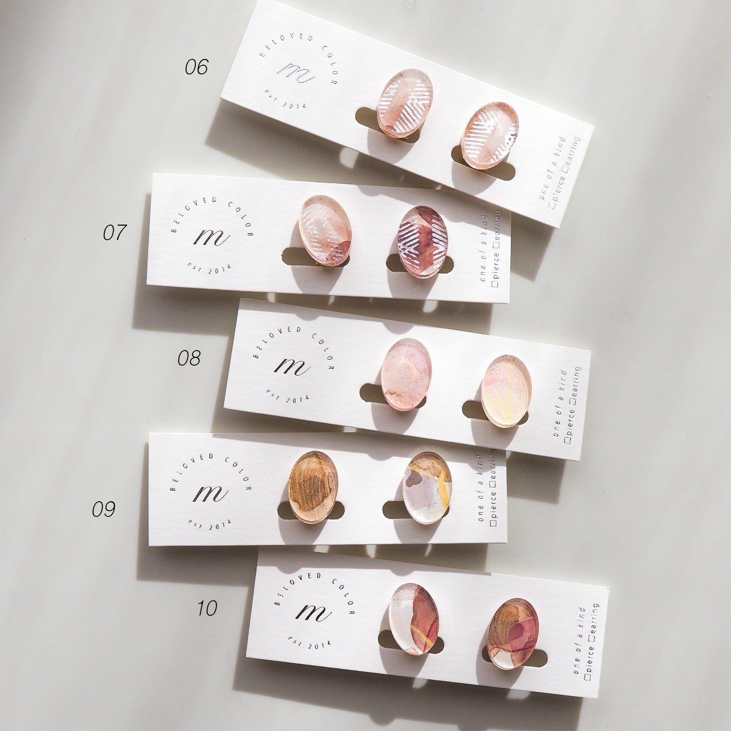 Canvas:Oval【イヤリング】