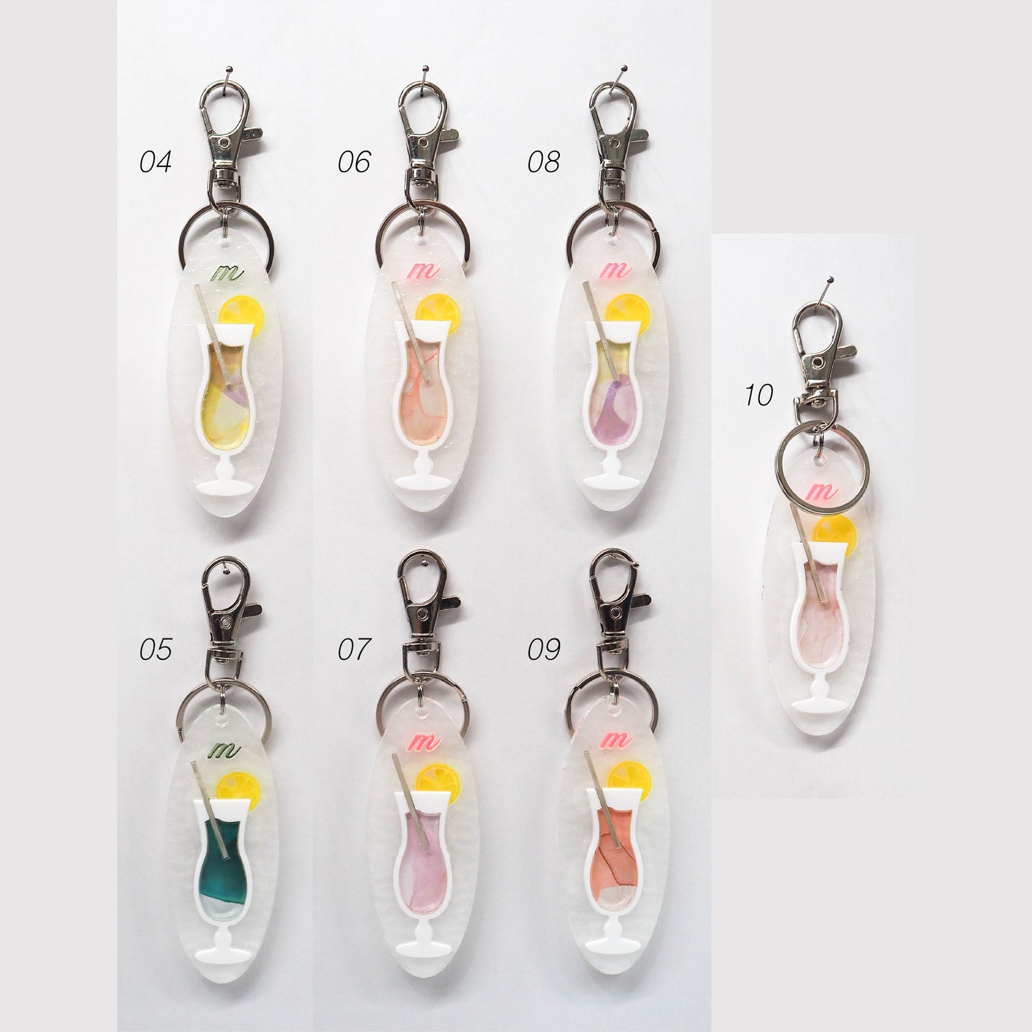 Cafe:Cocktail Keychain