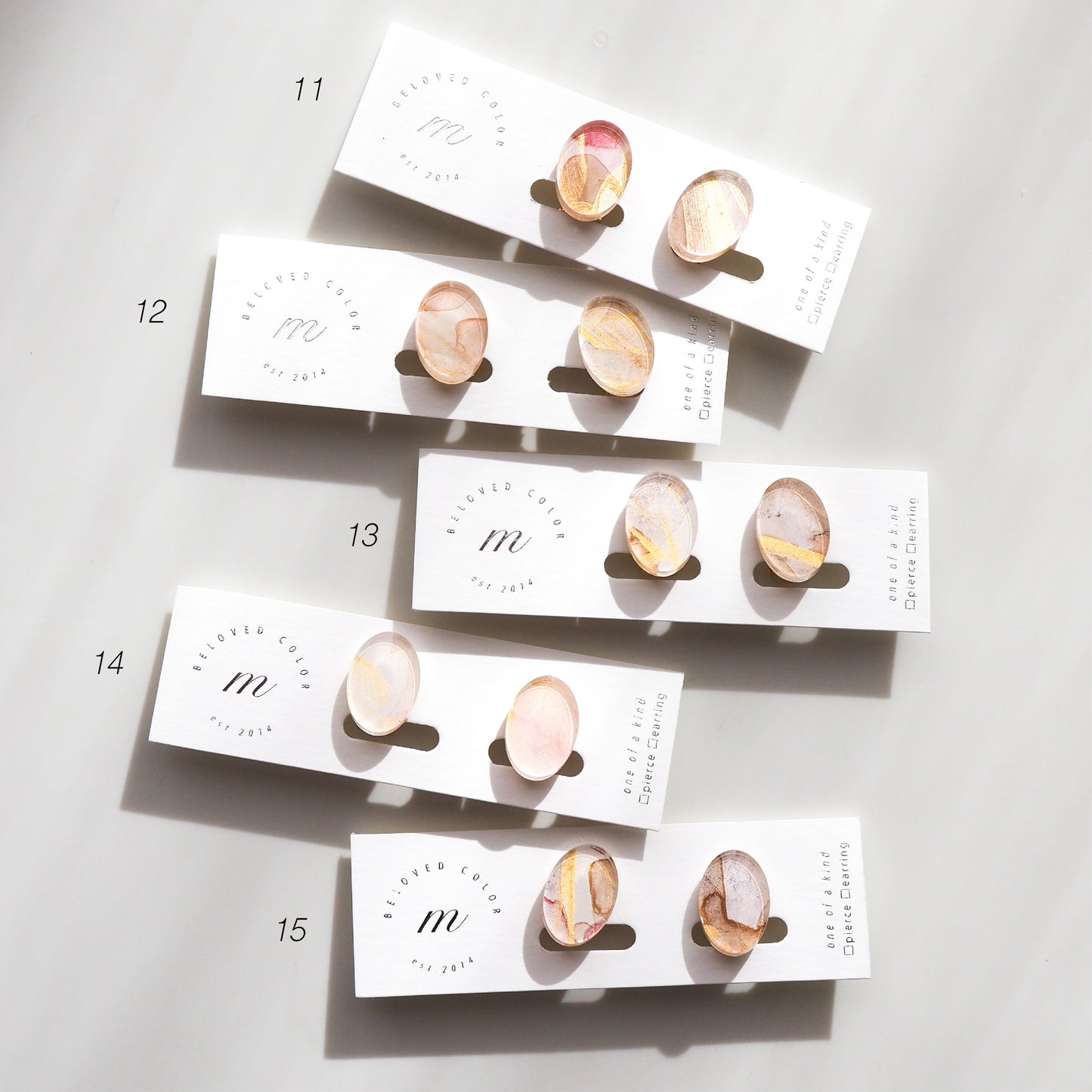 Canvas:Oval【イヤリング】