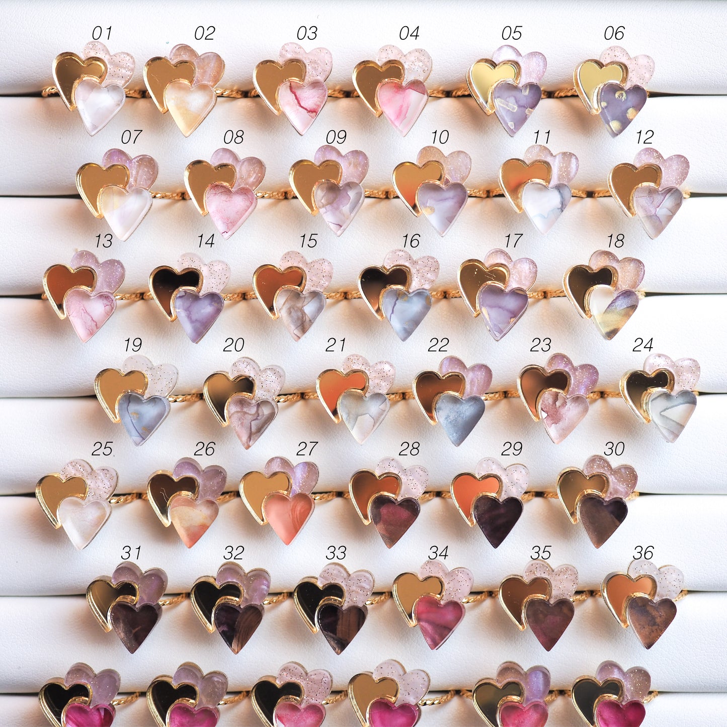Heart:Triple:Ring