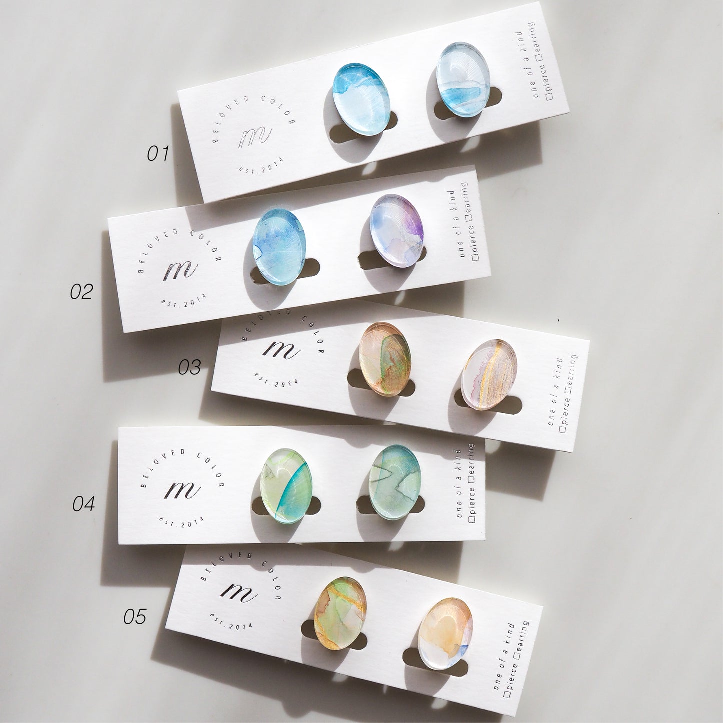 Canvas:Oval【イヤリング】