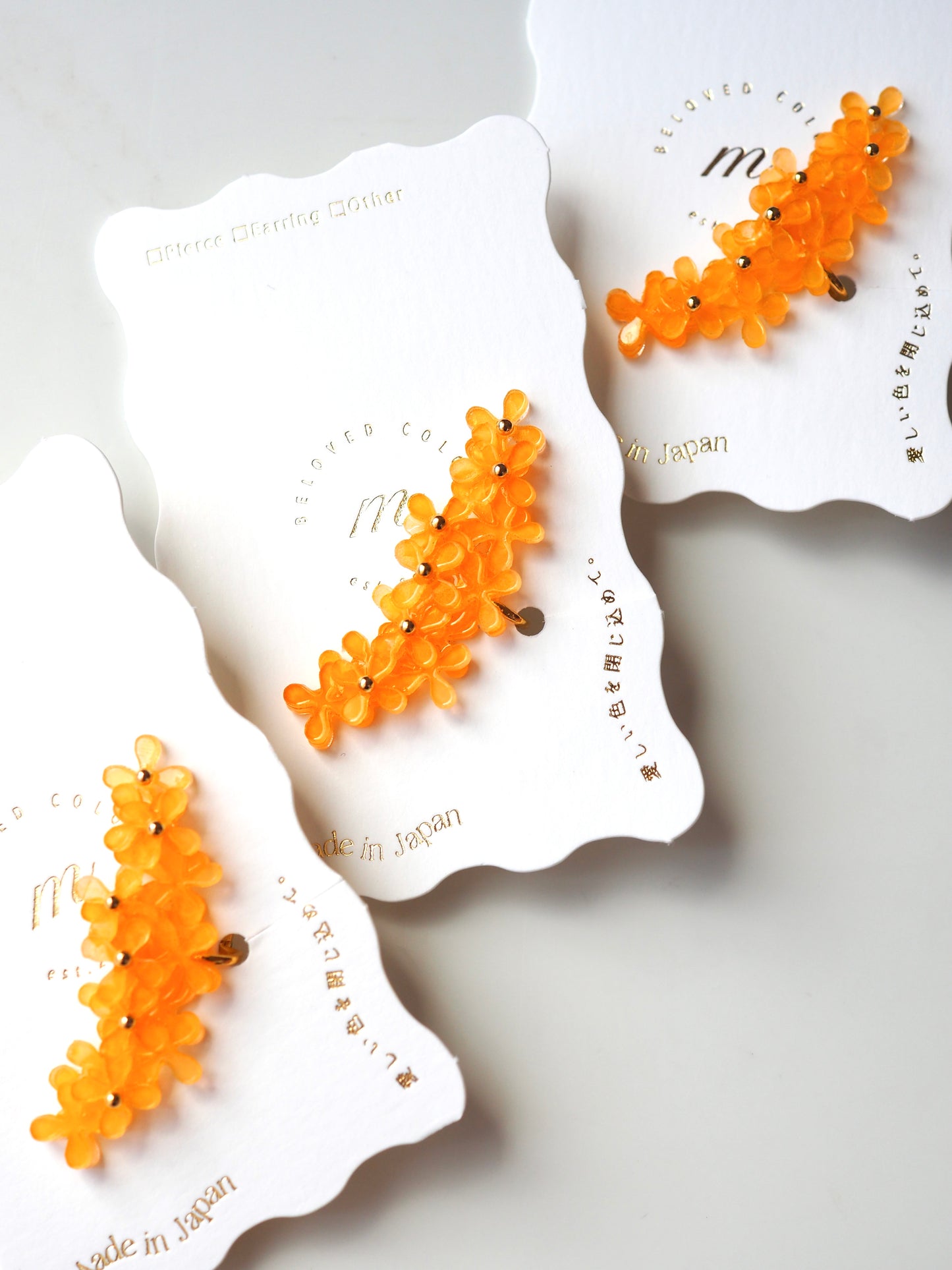 Osmanthus: ear cuff