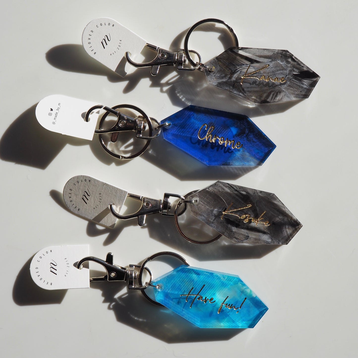 Keychain:完成品