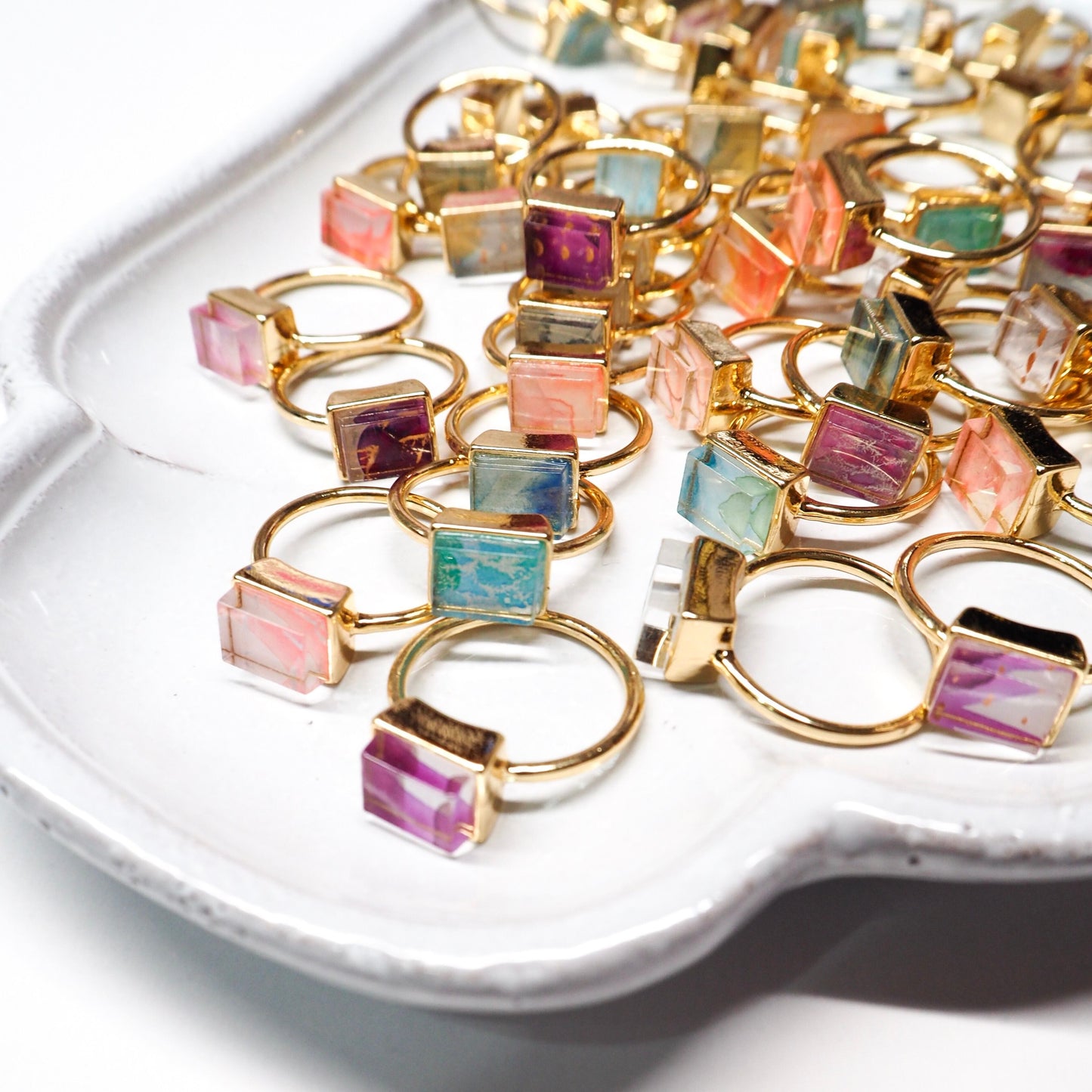 Bijou:Square:Ring