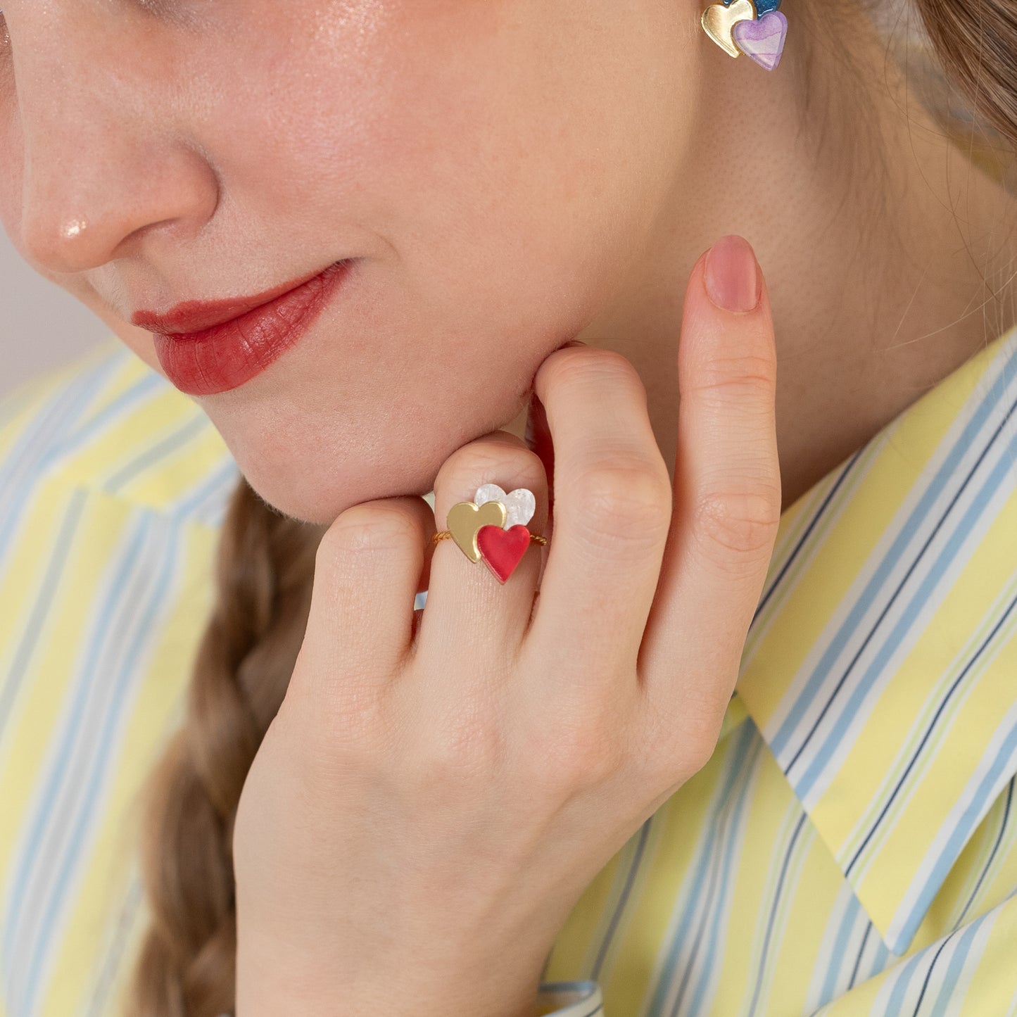 Heart:Triple:Ring