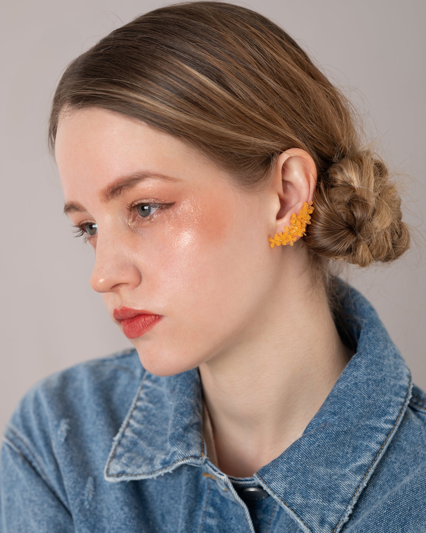 Osmanthus:Ear cuff