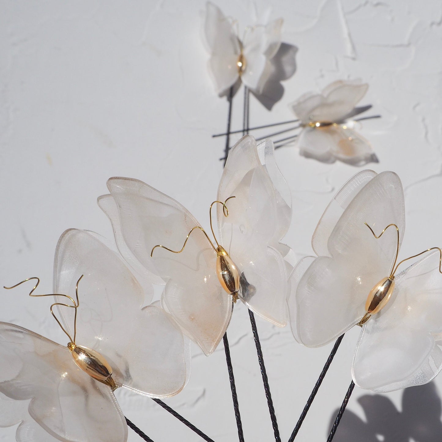 Wedding:Hair:Butterfly【4本セット】