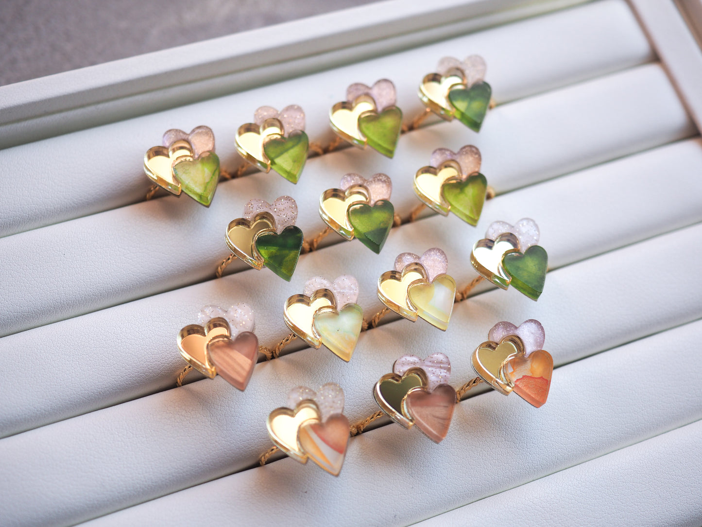 Heart:Triple:Ring