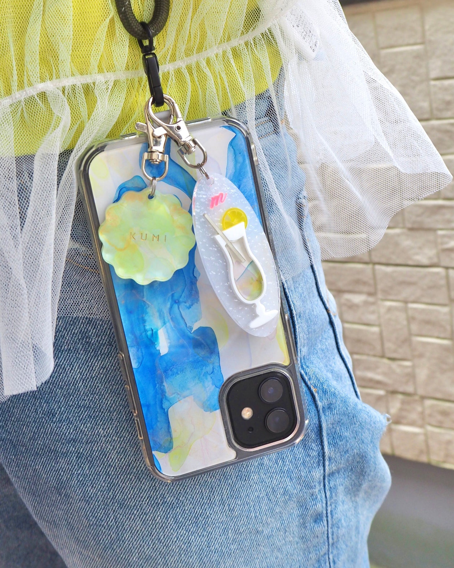 Cafe:Cocktail Keychain