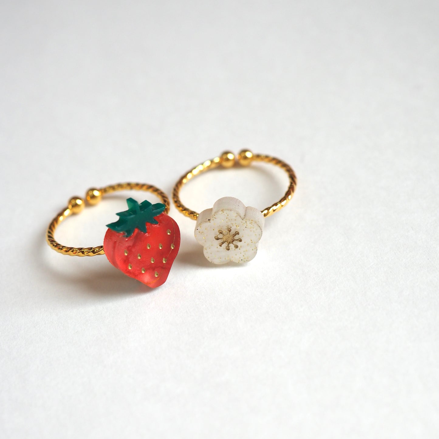 Strawberry:Ring set