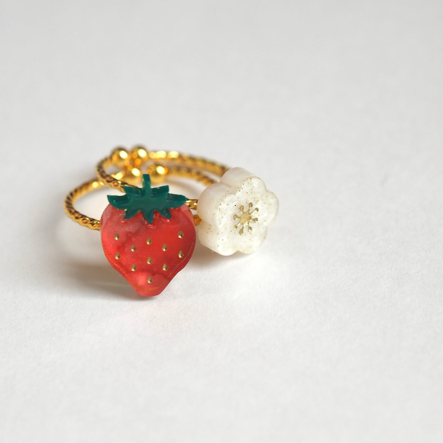 Strawberry:Ring set