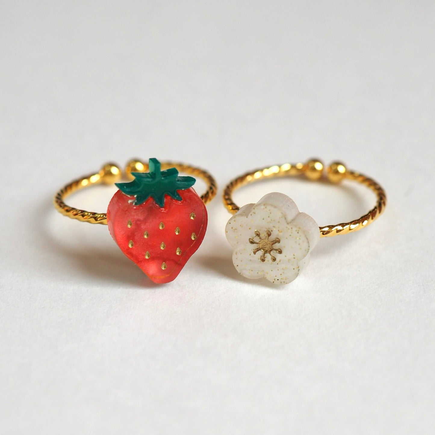 Strawberry:Ring set