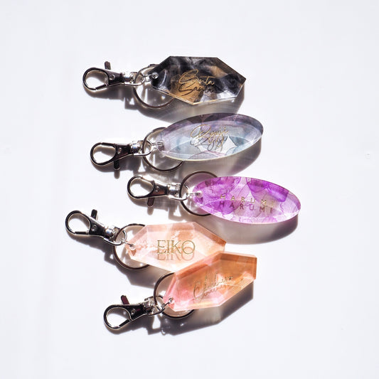 Name Key Chain：Oval / Fragment