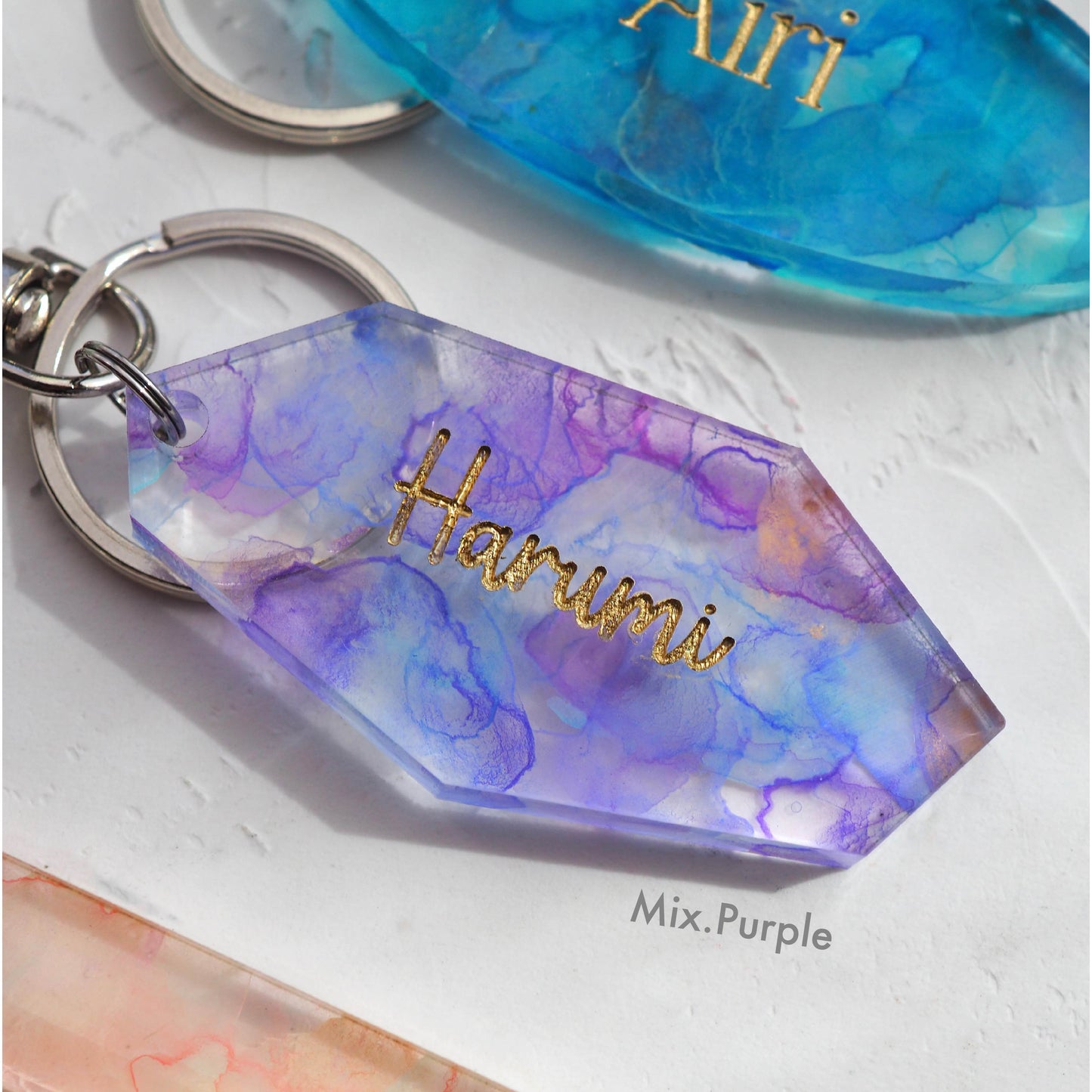 【NEW】Name Key Chain：Heart