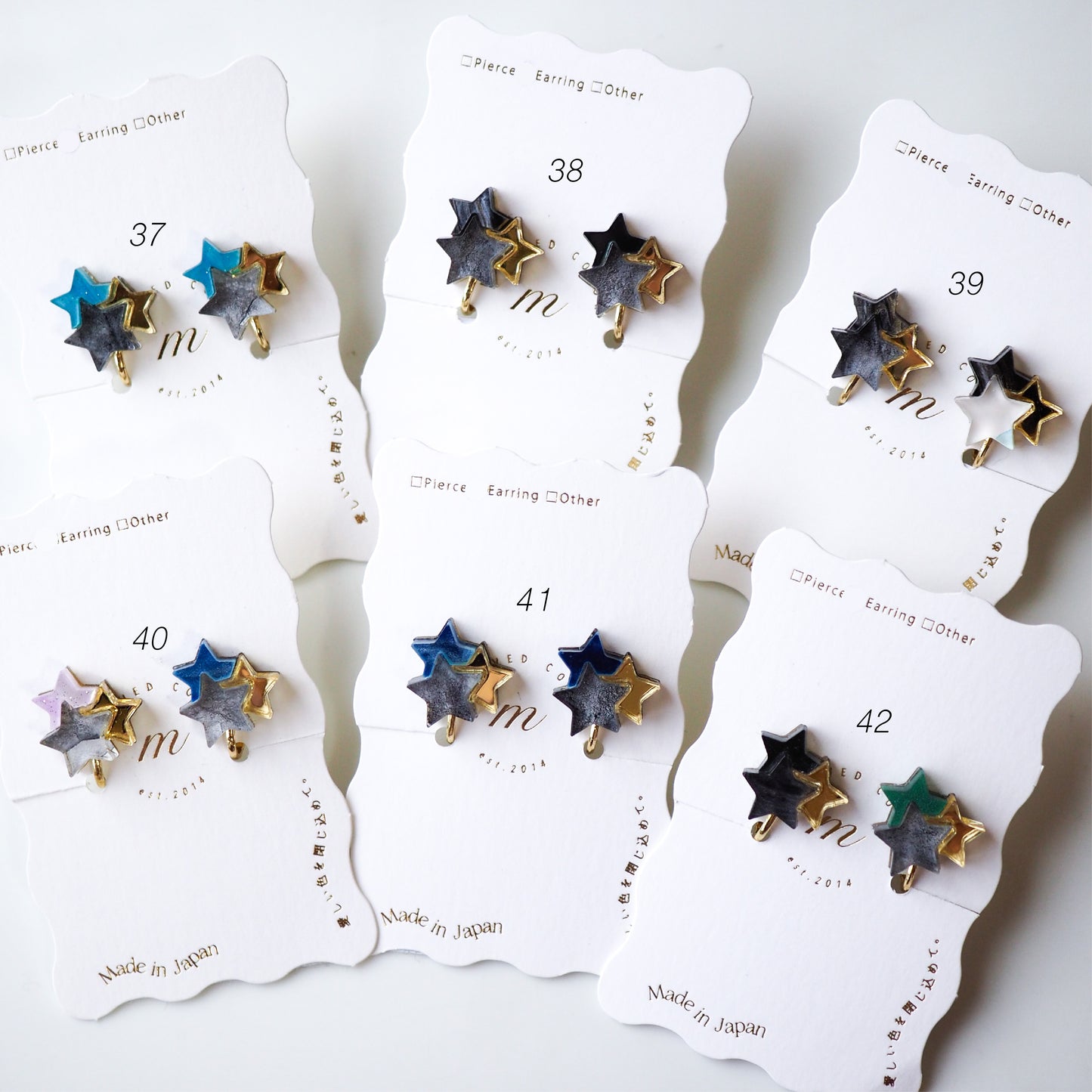 Star：Triple：イヤリング