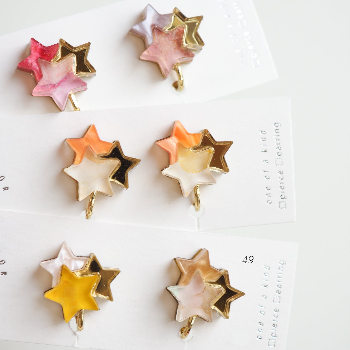 Star：Triple：イヤリング