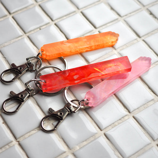 【NEW】Name Key Chain：Stick/Frill