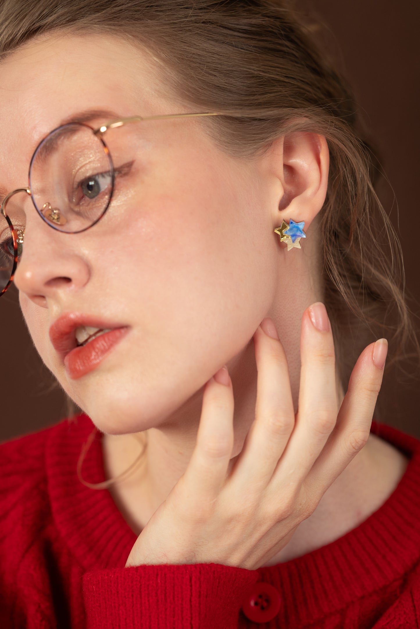 Star：Triple：イヤリング