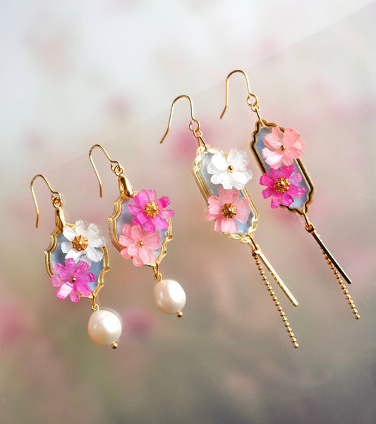 Flower Bed：Cosmos：Pink