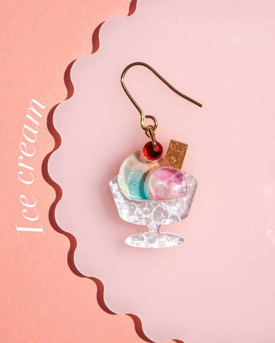 icecreamさん♥ オーダー分 デザイン画 イヤリング 冷え