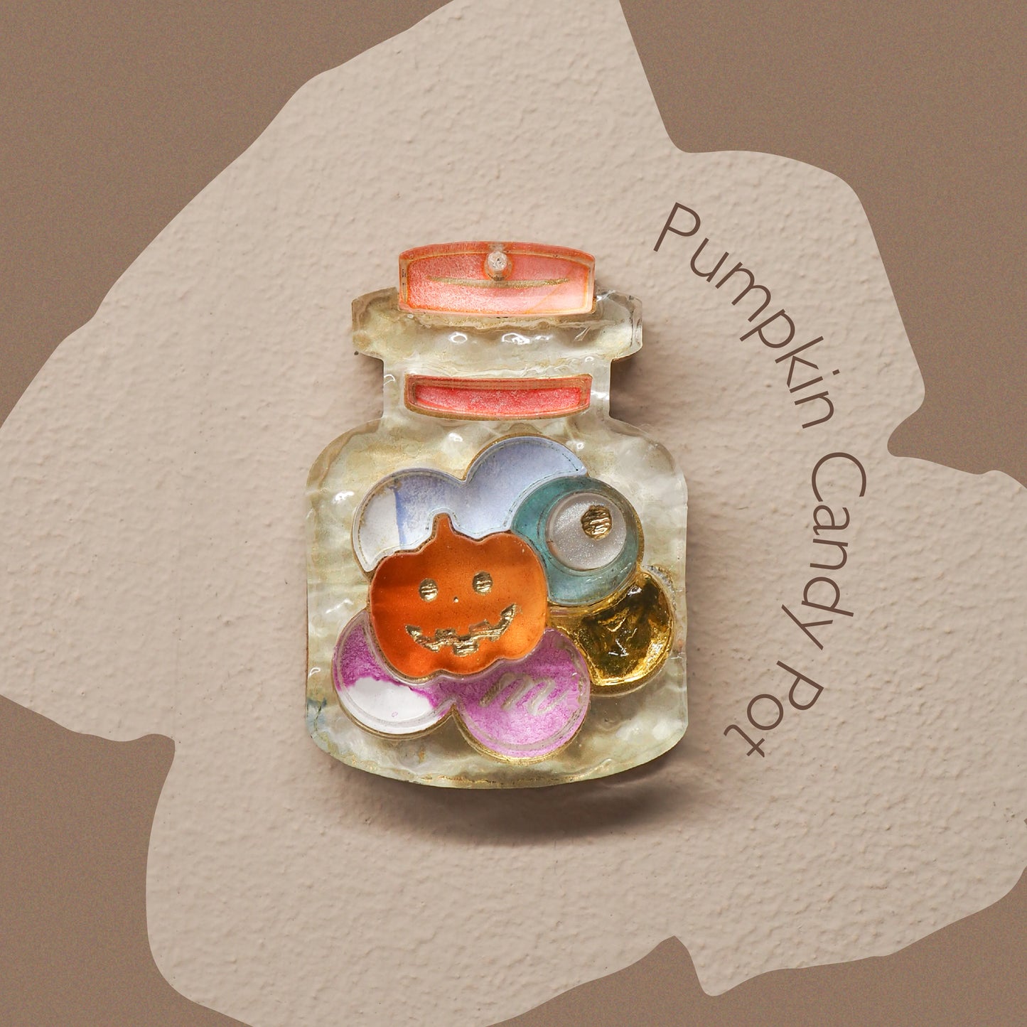 Halloween：Pumpkin Candy Pot
