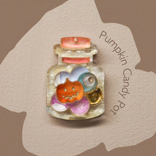 Halloween：Pumpkin Candy Pot