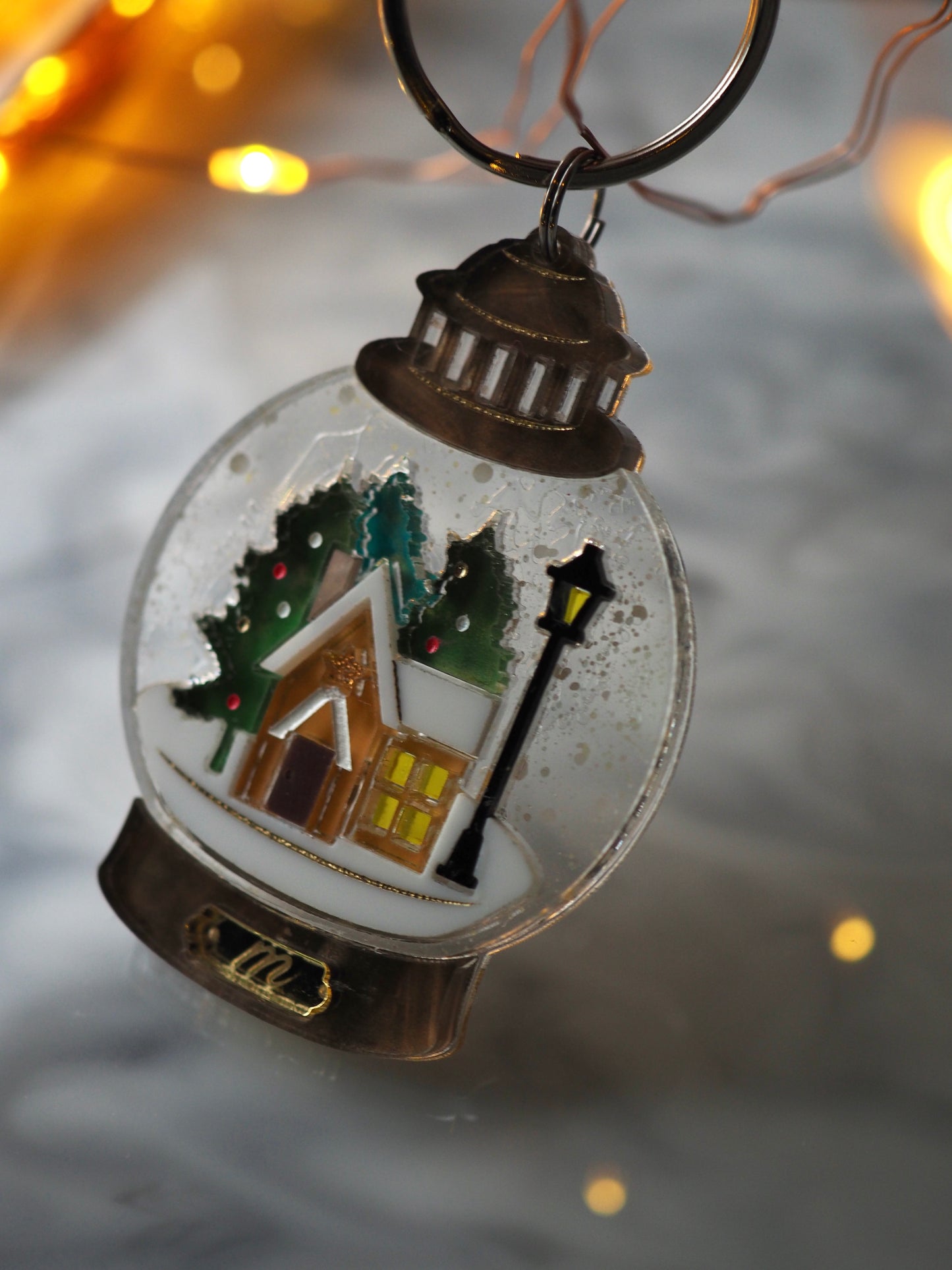 Snow Globe：Keychain