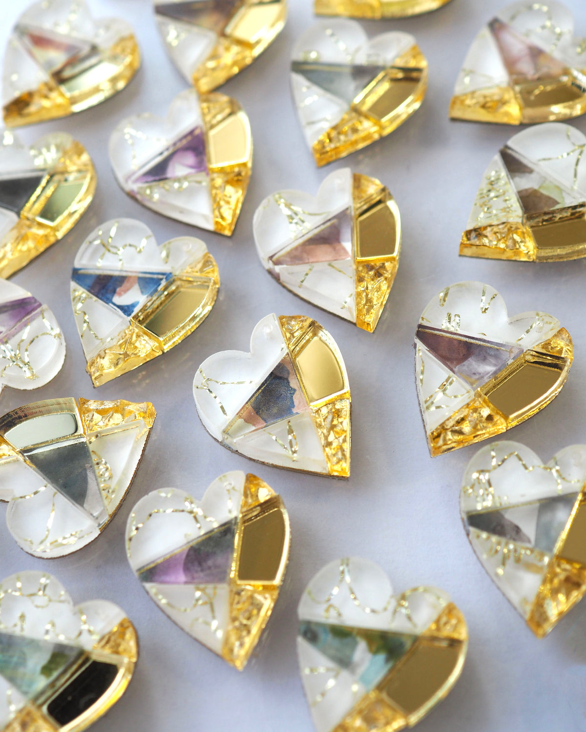 Patchwork：Heart：Lace