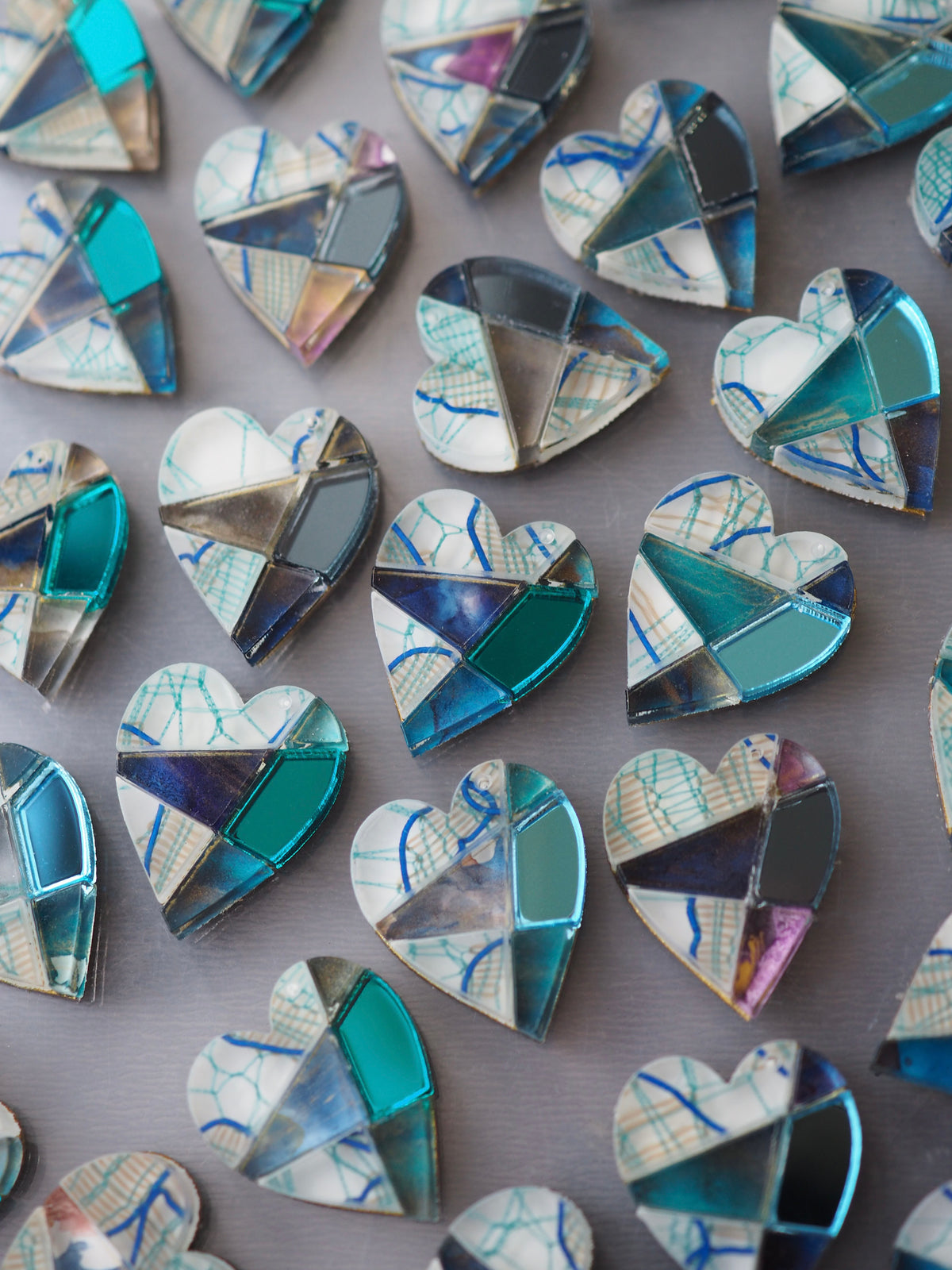 Patchwork：Heart：Lace