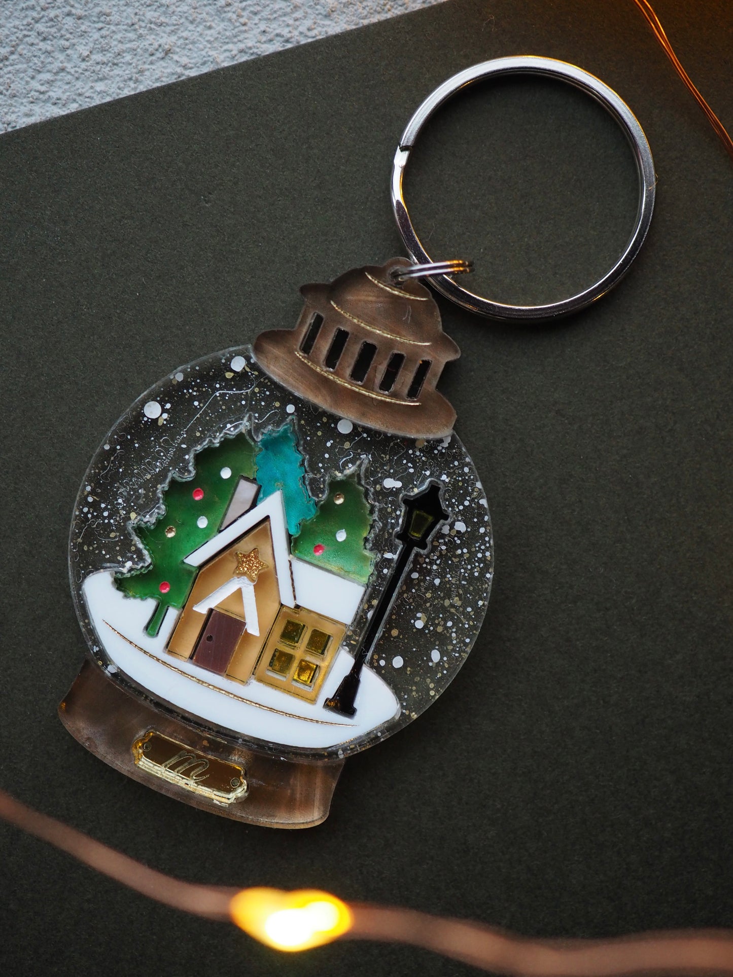 Snow Globe：Keychain