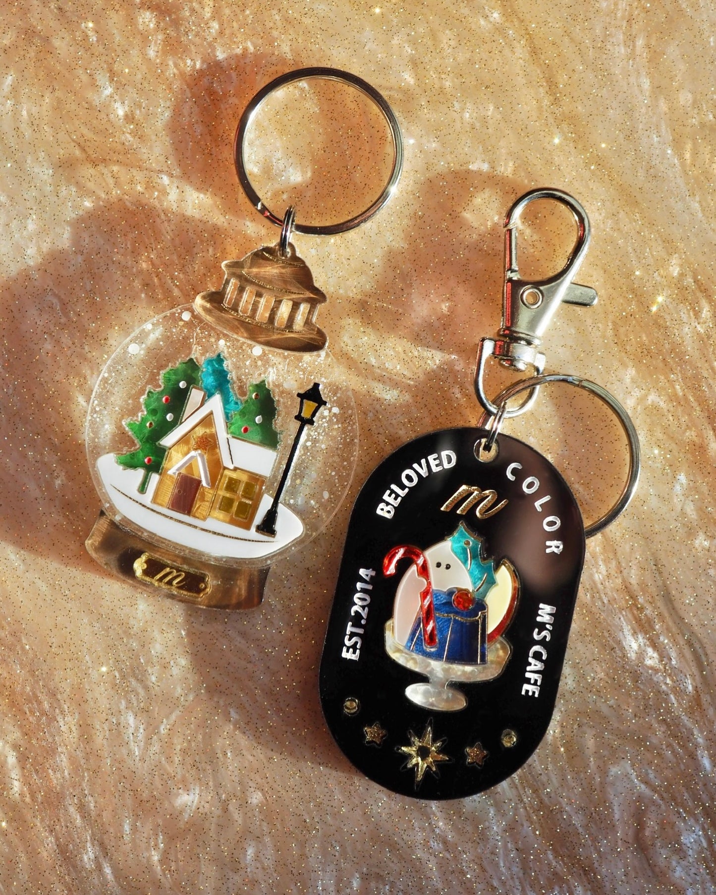 Snow Globe：Keychain