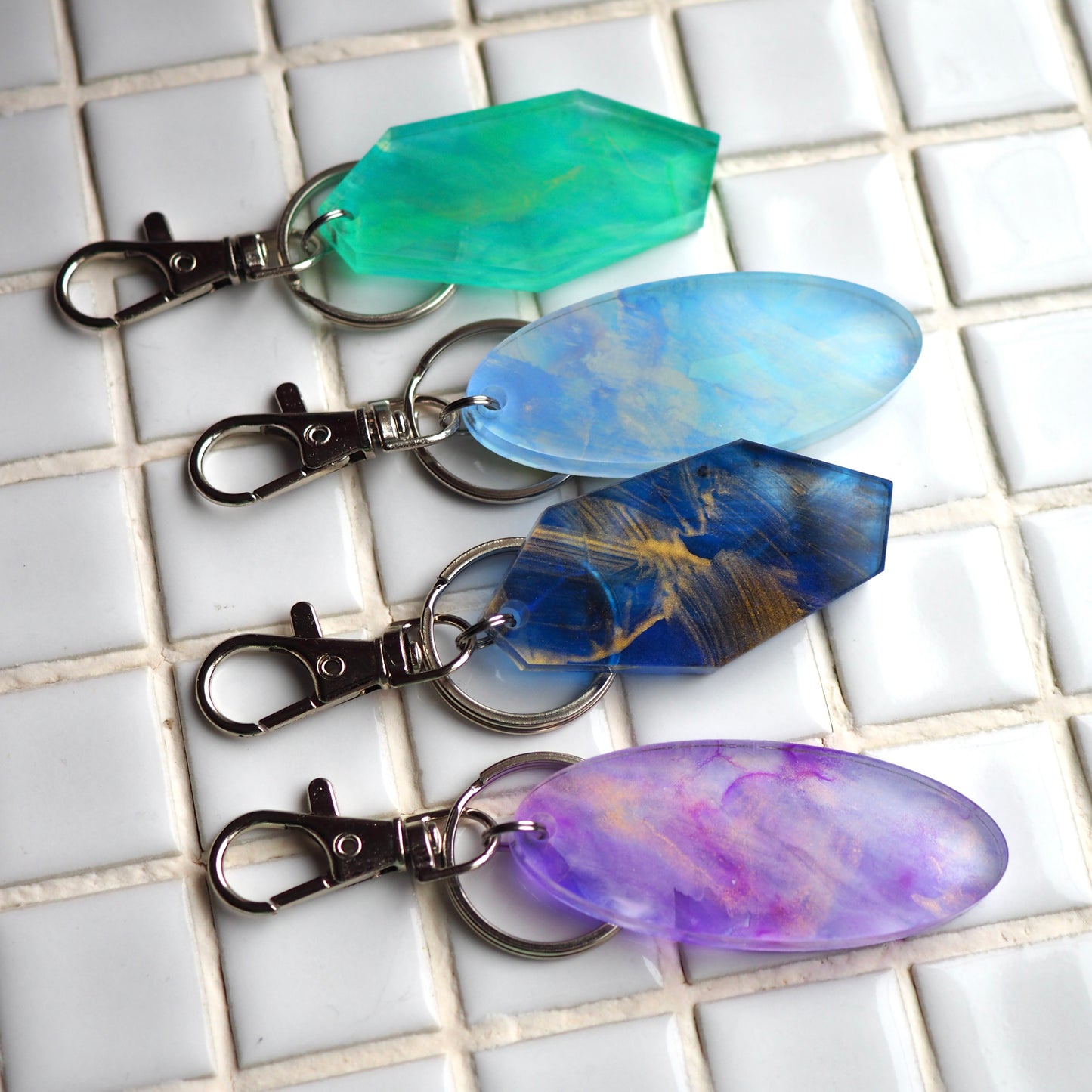 【NEW】Name Key Chain：Oval / Fragment