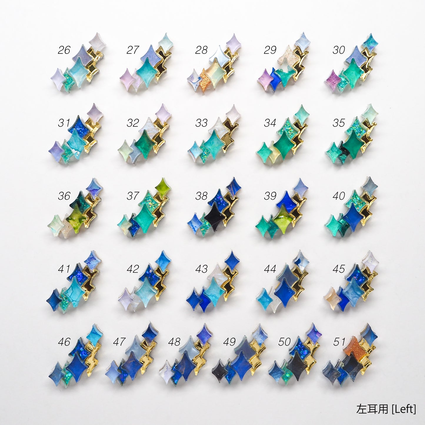 Kirakira: Ear cuffs