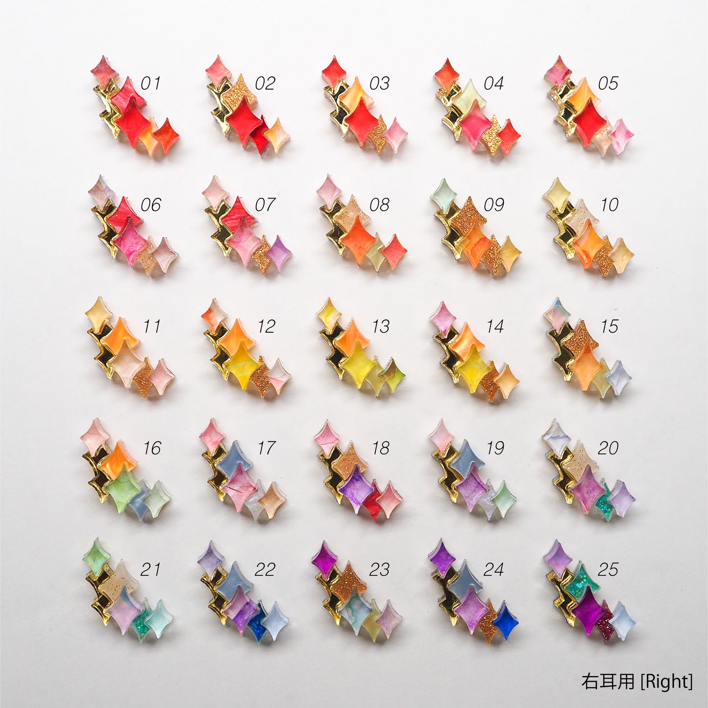 Kirakira：Ear cuff [右：Right]