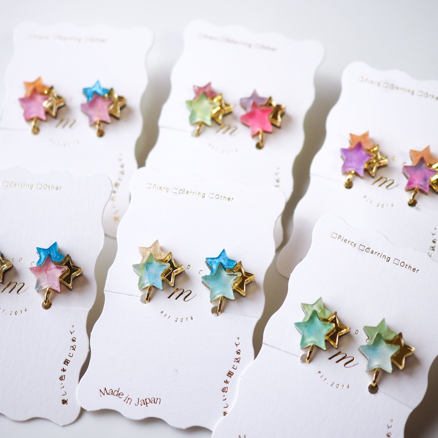 Star：Triple：イヤリング