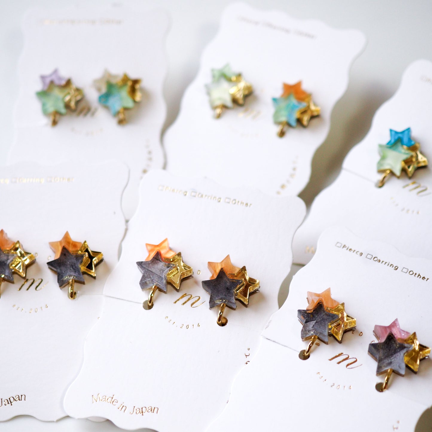 Star：Triple：イヤリング