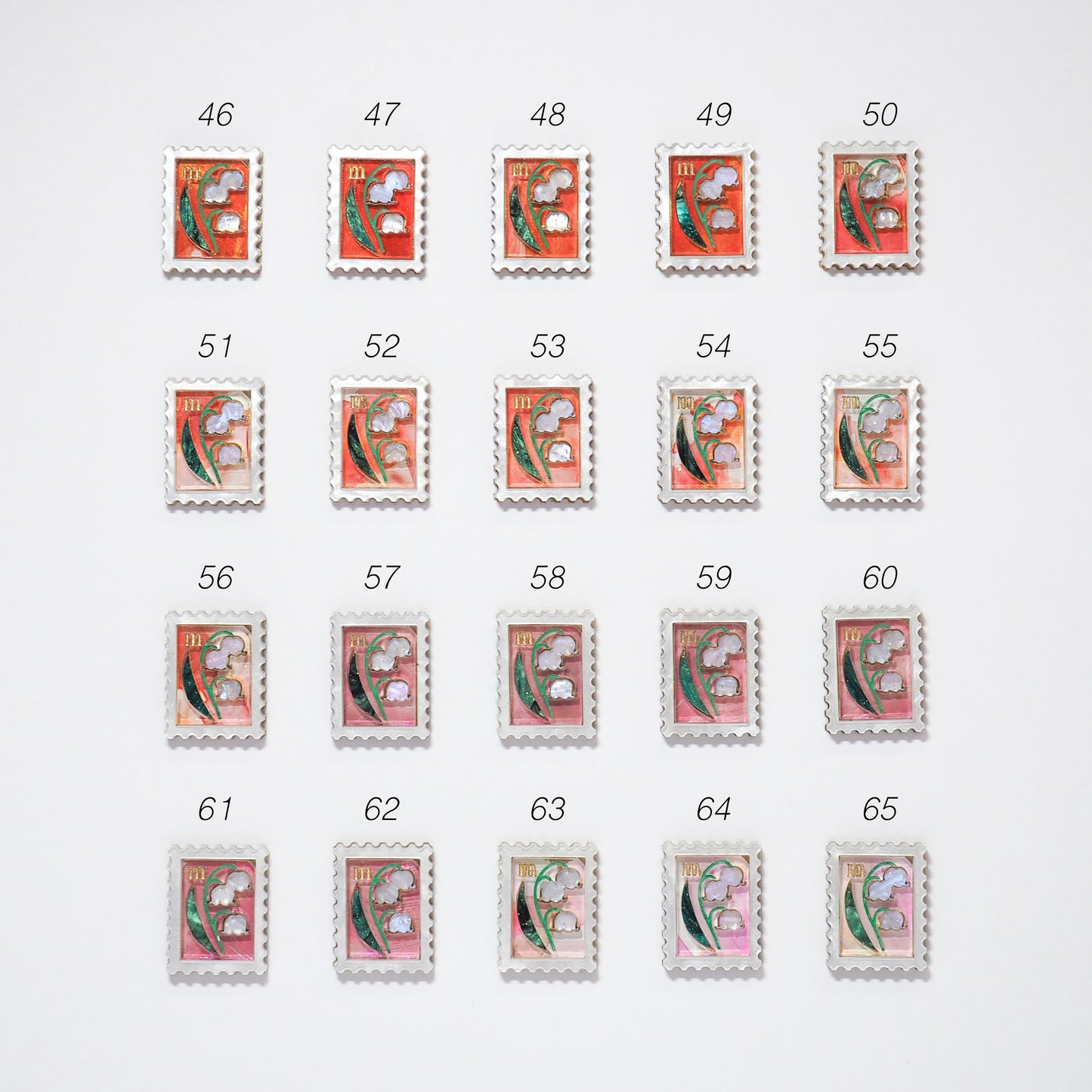 Flower Stamps