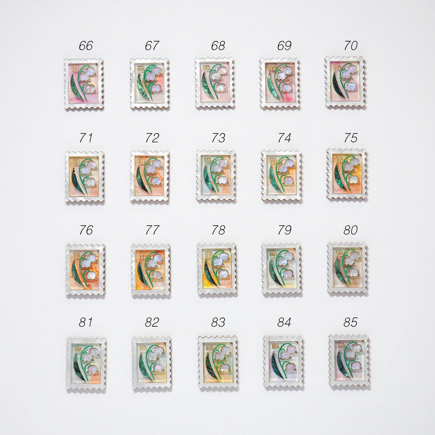 Flower Stamps