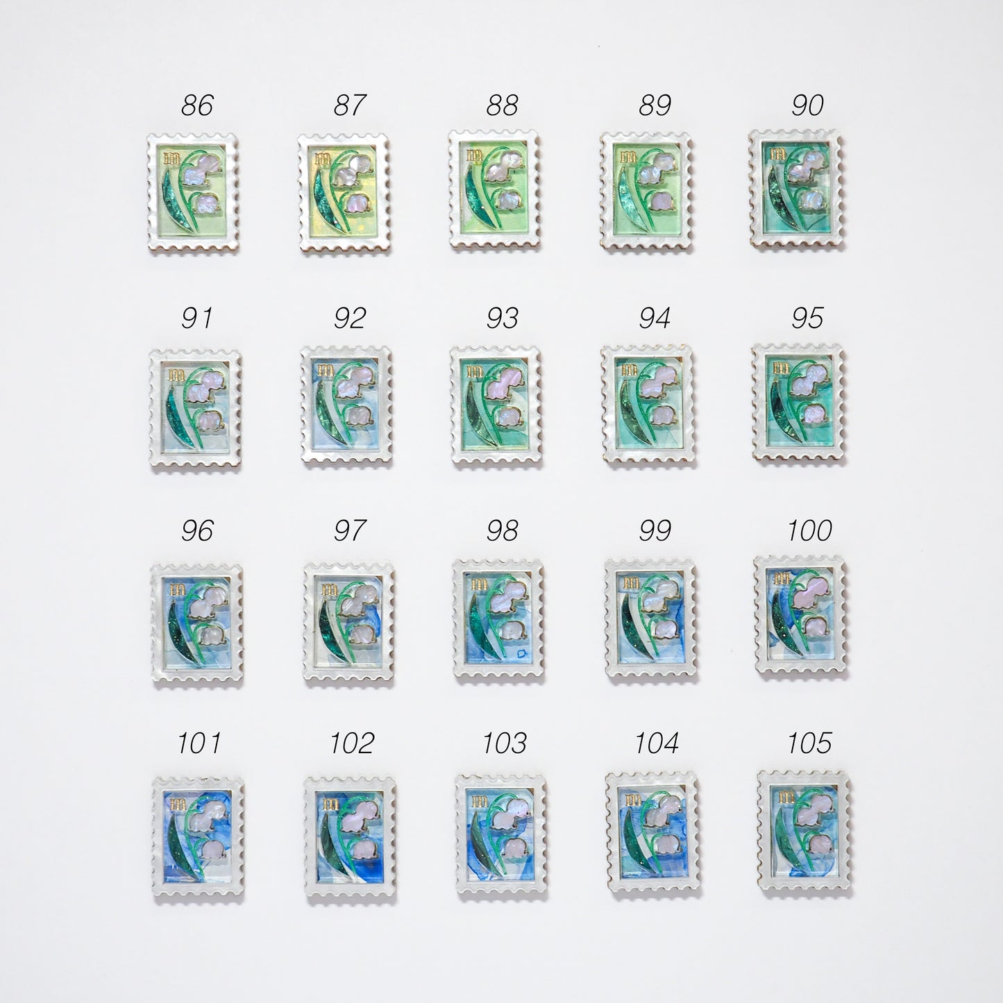 Flower Stamps