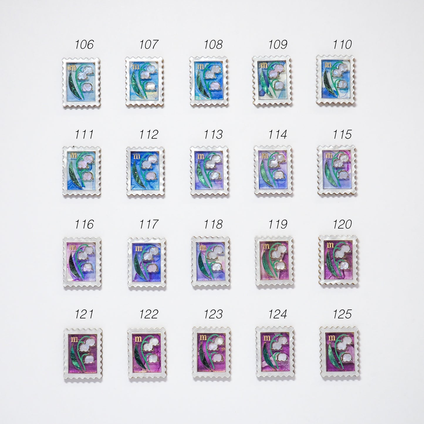 Flower Stamps