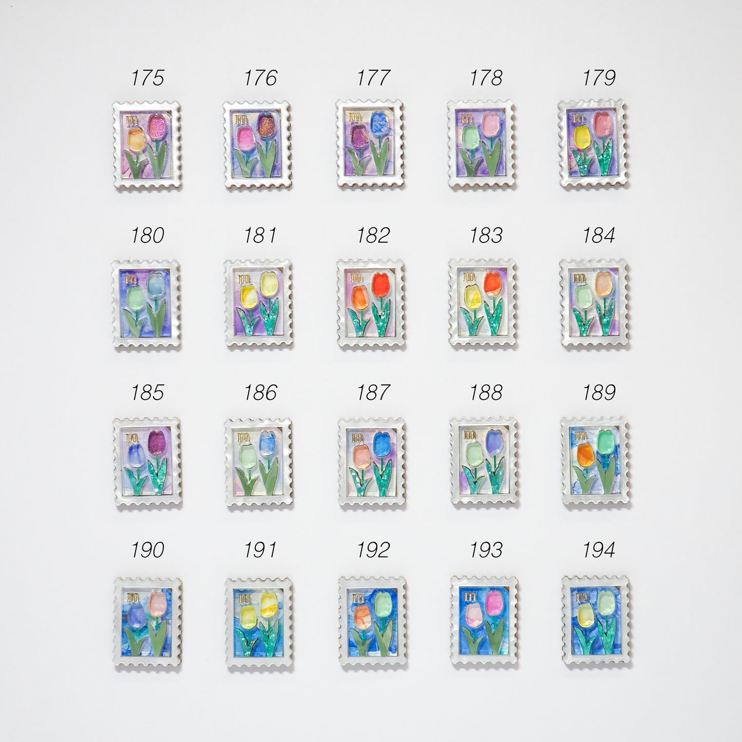 Flower Stamps