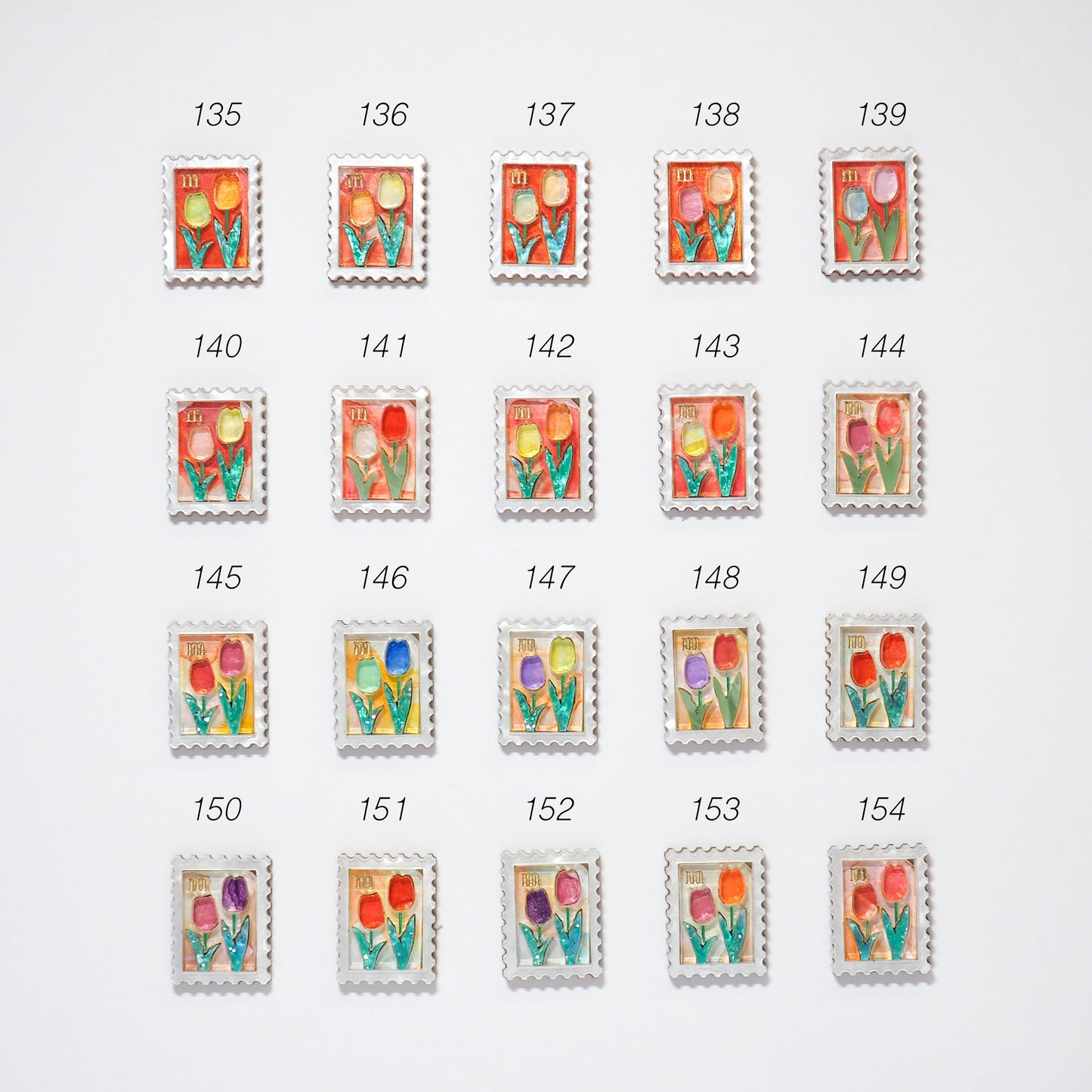 Flower Stamps